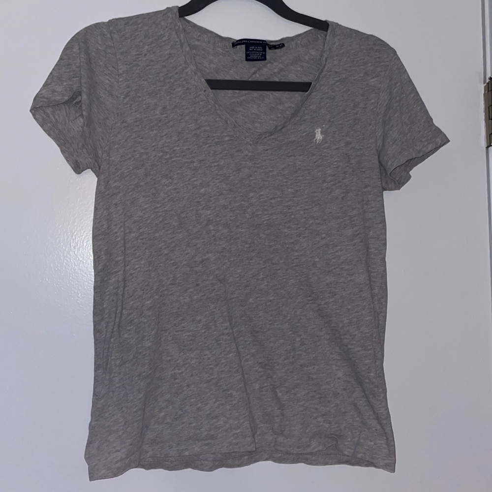 Ralph Lauren sport, grey t-shirt, size medium
